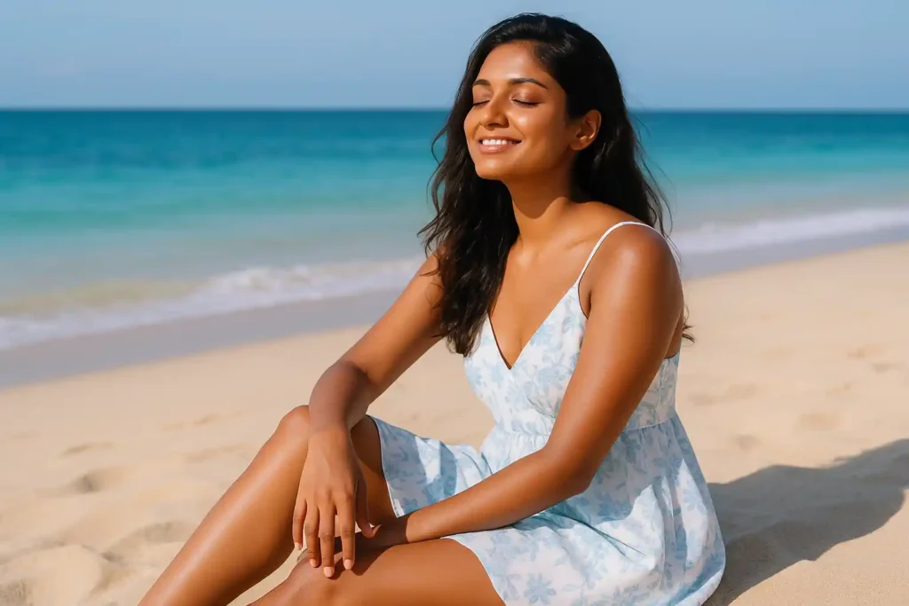 How do I prepare my skin for the beach?