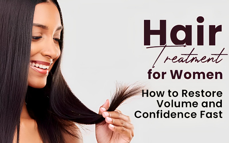 Hair Treatment for Women: How to Restore Volume and Confidence Fast