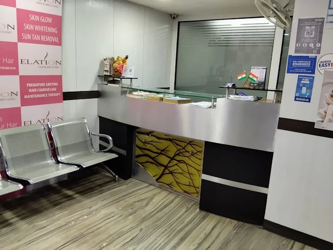 Elation Hair & Skin Clinic reception area