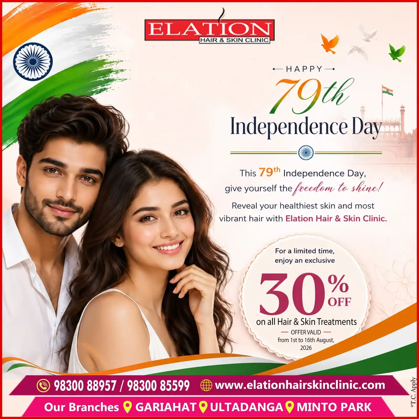 79th Independence Day Offer 79th Independence Day Offer