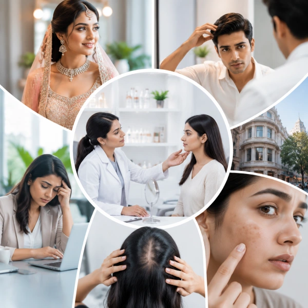 Skin & Hair Concerns We See Most at Our Gariahat Clinic