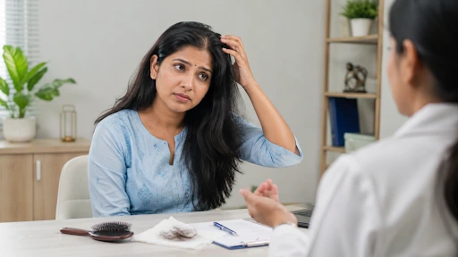 Why Should You Consult a Specialist for Persistent Hair Fall?